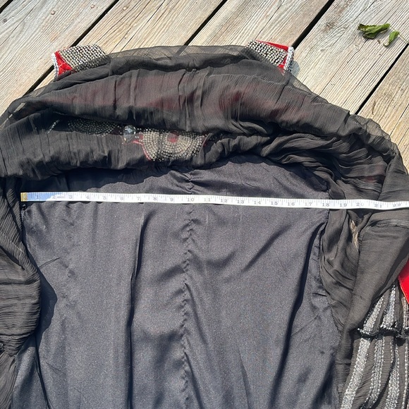 NWT Minahil glamorous beaded and sequined maxi M - Picture 9 of 11